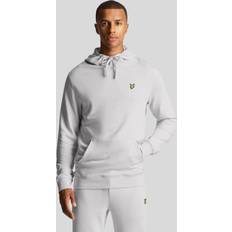 Lyle & Scott Vita Tröjor Lyle & Scott Mens Pull Over Hoodie White