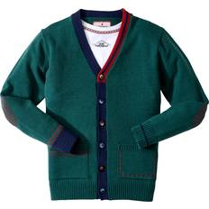 Green Cardigans Joe Browns Men's Cool Customised Statement Knit Cardigan - Green