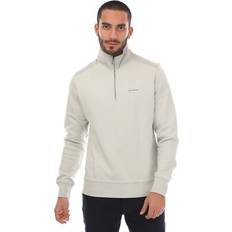 Belstaff Tops Belstaff Cotton Fleece Alloy Quarter Zip Sweatshirt - White
