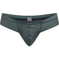 Cheeky Brief Men Underwear Slip High Leg Silk Satin Shaped Pouch