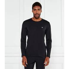 Emporio Armani Sleepwear on sale Emporio Armani Long Sleeved Pyjama Set - Black