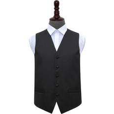 Men - Microfiber Vests Premium Greek Key Geometric Patterned Vest Waistcoat