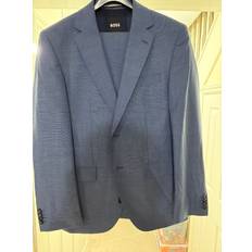 HUGO BOSS Suits HUGO BOSS Light Blue 2 Piece Regular Suit - Chest