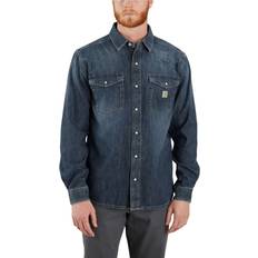 Denimskjorter - Herre Carhartt Denim L S Snap Front Skjorte - Wyatt