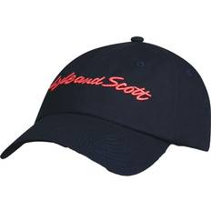 Lyle & Scott Blåa Kepsar Lyle & Scott Unisex Adult Script Embroidered Baseball Cap Navy