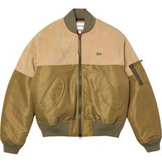 Lacoste Jackets Lacoste Dual Material Quilted Bomber Jacket