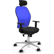 Aluminium Kontorstole Ergonomisk 1D086N2 Sort Kontorstol