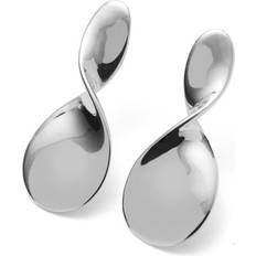 Pernille Corydon Øreringe Pernille Corydon La Pausa Earrings 30 mm - Silver