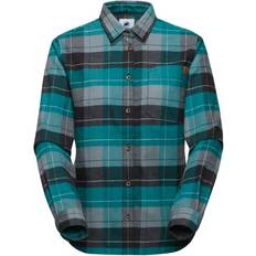Dam - Turkosa Skjortor Mammut Trovat L S Shirt Skjorta Dam - Turkos