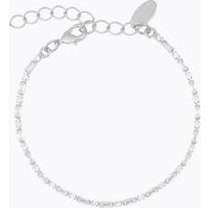Caroline Svedbom Armband Caroline Svedbom Evelyne Bracelet Crystal Gold Rhodium - Crystal