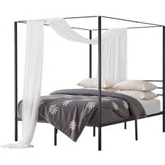 Queensize Himmelseng Metal Stel Sort
