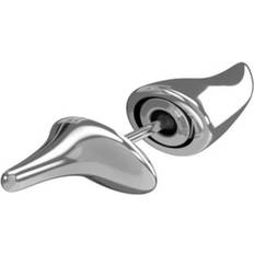 Enkel Stiliserad Droppörhänge - Silver
