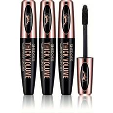 Makeup Temu 3pcs Plump And Dense 8D Waterproof Mascara - With Long Curly Non-dye