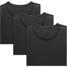Lululemon Organic Cotton Classic-Fit T-Shirt 3er-Pack - Black