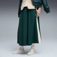 Grøn - Træningstøj Nederdele Puma T7 Woven Midi Skirt Nylon - Green Terrain