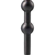 Metall Vaser Stoff Nagel Black Vase 10cm