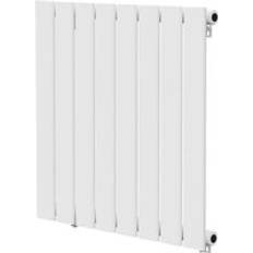 Hudson White 600mm x 604mm Single Panel Radiator