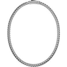 Edblad Gråa Smycken Edblad Spiga Chain Necklace Steel Rostfritt Stål - Grå