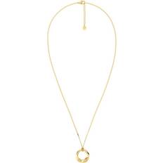 Edblad Guld Halskæder Edblad Helix Necklace S Gold Förgyllt Rostfritt Stål