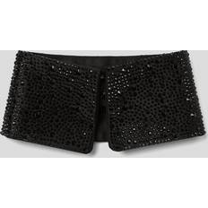 Sort Brocher Karl Lagerfeld Rhinestone Collar Handpicked By Hun Kim - Black