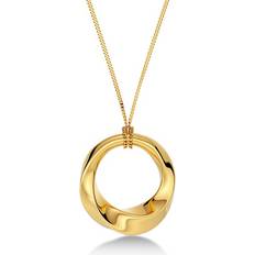 Guld Halsband Edblad Helix Necklace L Gold Dam Accessoarer