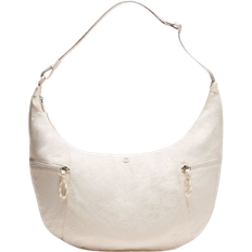 Lululemon Große Lässige Umhängetasche 13 L - Light Ivory/Silver