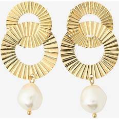 Caroline Svedbom Pärlor Örhängen Caroline Svedbom Örhängen Mila Pearl Earrings Guld
