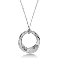 Edblad Necklaces Edblad Helix Woven Eternity Knot Necklace - Silver