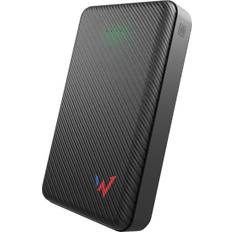 Powerbank til iphone Wonder W onder Full Power externt batteri 20 000 mAh 1 USB-A-port och 1 USB-C-port kompatibel med iPhone, Samsung, Huawei, Xiaomi och andra USB-kabel medföljer