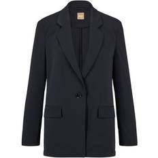 HUGO BOSS Polyester Blazers HUGO BOSS Jernara1 Blazer Jacket - Black