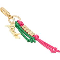 Pink Keychains Pinko Porte-clés avec Perles et Logo P22v