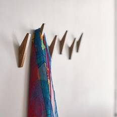 Japanese Wooden Wall Hooks Storage