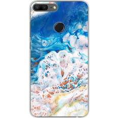 Honor 9 Lite Ocean Marble Silicone Case
