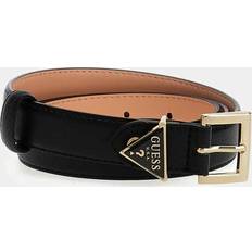 Guess Women Accessories Guess Adelasia Triangle Logo Belt - Black