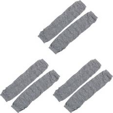 Grey - Women Arm & Leg Warmers Sodial Lady Girls Stretchy Soft Arm Warmer Long Sleeve