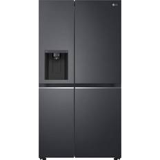 LG Fritstående køle/fryseskab Køle/Fryseskabe LG GSLV71MCTD Amerikanerkøleskab Sort Rustfrit Stål Sort