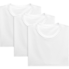 Lululemon Organic Cotton Classic-Fit T-Shirt 3er-Pack - White
