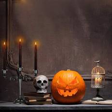 Candles Shein Black Taper Candles For Halloween 5 4 3 2 1pc Candle