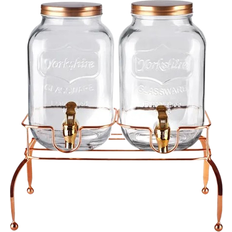 The Vintage Company Double Beverage Dispenser 2pcs 8L