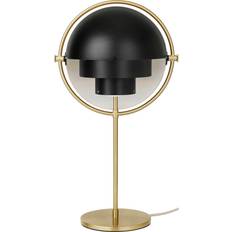 Mässing - Stål Bordslampor GUBI Multi-Lite Black/Brass Table Lamp 50cm