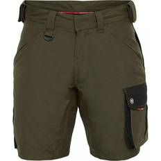 Kemikalie Arbetsbyxor FE Engel 6810-254 Galaxy Shorts - Forest Green/Black