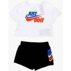 Nike Shorts and Printed T-shirt Set