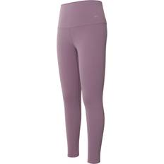 Nike Purple Tights & Stay-Ups Nike Solid Color Slim Fit Elastic Waist Leggings - Purple