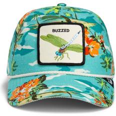 Tie Dye Headgear Goorin Bros. Shirt Hapy Our Full Trucker Cap Baseball Dragon-fly Patch - Turquoise