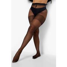 Boohoo Women Tights boohoo Plus 15 Denier Shaper Tights - Black