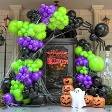 Halloween Balloon Arches Shein Halloween Balloon Arch Garland Set 135 115 62pcs