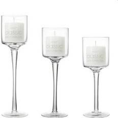 With Lid Candle Holders Shein Stemmed Glass Holders Candle Holder 3pcs