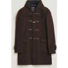Gloverall Duffle Coat - Brown/Tartan
