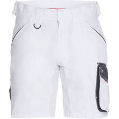 Kemikalie Arbetsbyxor FE Engel 6810-254 Galaxy Shorts - White/Anthracite Grey