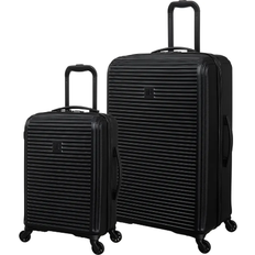 Kuffertsæt med hjul IT Luggage Breeze Kuffertsæt 4 Hjul ABS 2 Stk Sort